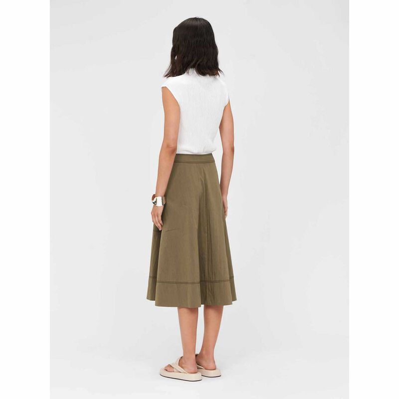 Veronika Maine Funnel Neck Ottoman Knit image number 1